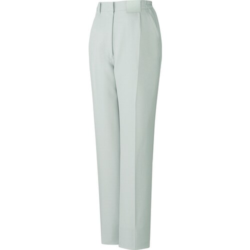 ワンタックパンツ 81106 シルバ− L