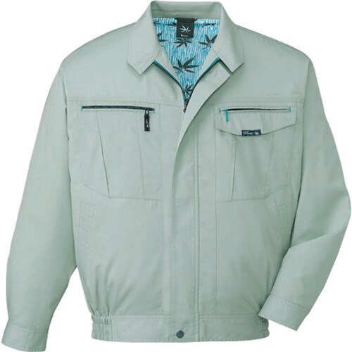 長袖ブルゾン 84000 ア−スグリ−ン L