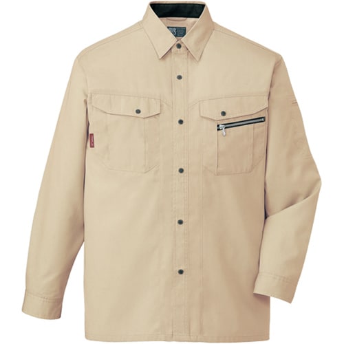 長袖シャツ 84104 ベ−ジユ SS