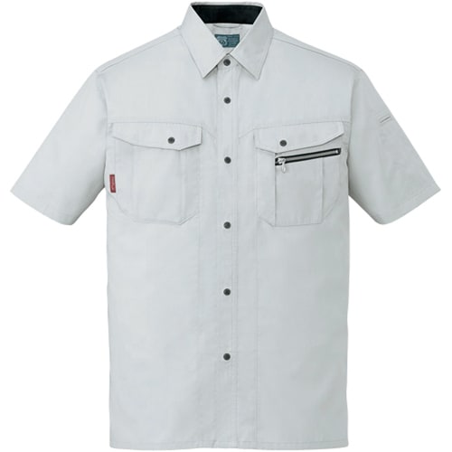 半袖シャツ 84114 シルバ− L