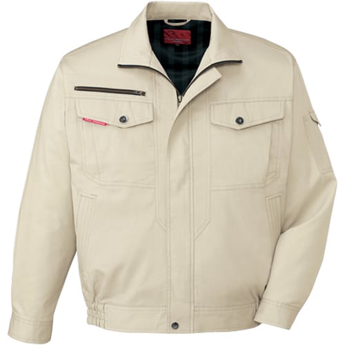 長袖ブルゾン 84200 アイボリ− LL