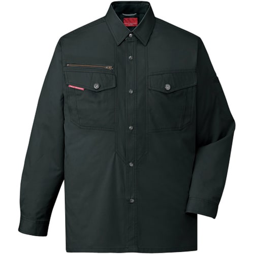 長袖シャツ 84204 シツクブラツク EL