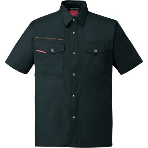 半袖シャツ 84214 シツクブラツク S