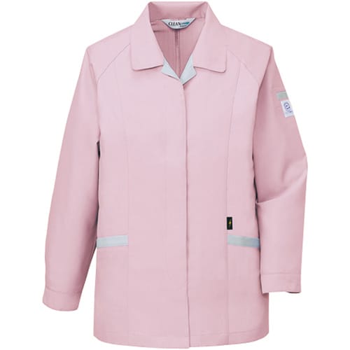 長袖スモック 84325 ロ−ズピンク EL