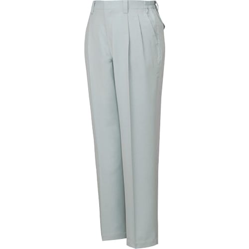 ツータックパンツ 84401 シルバ− M