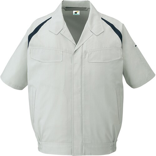 半袖ブルゾン 85110 シルバ− 4L