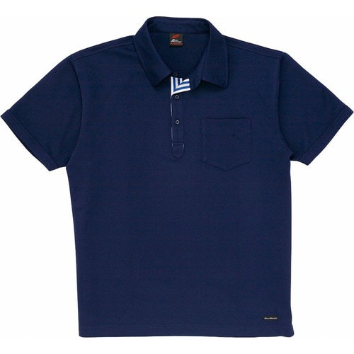 半袖ポロシャツ 85214 ネ−ビ− LL