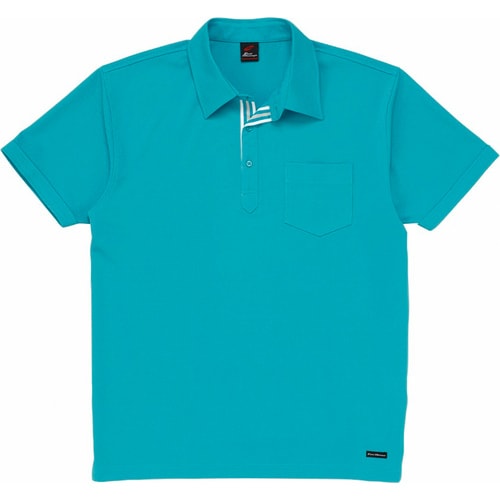 半袖ポロシャツ 85214 タ−コイズ L