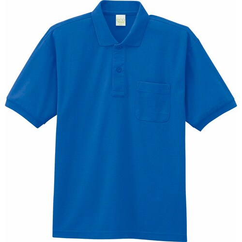 半袖ポロシャツ 85254 ブル− M