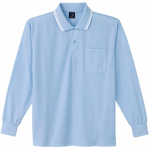 長袖ポロシャツ 85264 サツクス EL