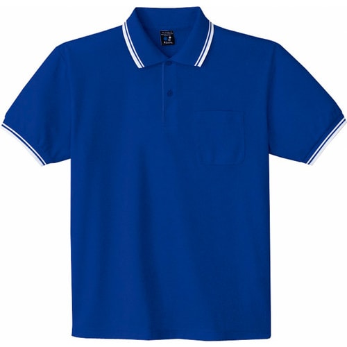 半袖ポロシャツ 85274 ロイヤルブル− LL