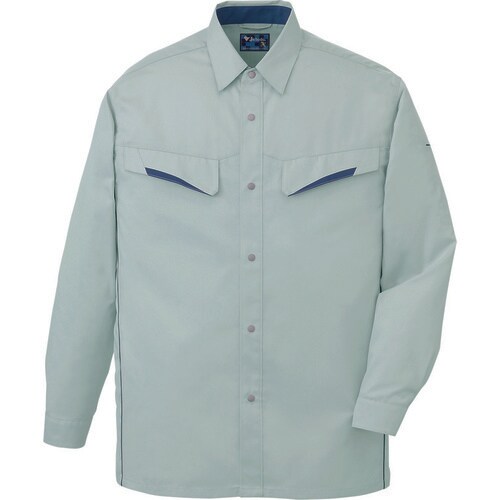 長袖シャツ 85504 ア−スグリ−ン EL