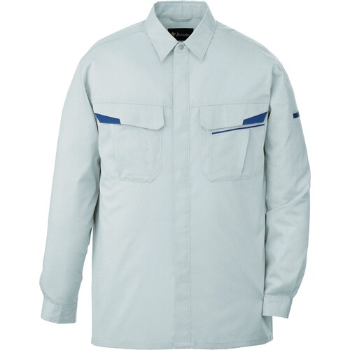 長袖シャツ 85604 シルバ− EL