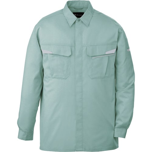 長袖シャツ 85604 ア−スグリ−ン 5L