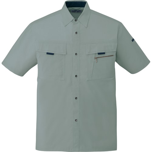 半袖シャツ 85914 ア−スグリ−ン LL