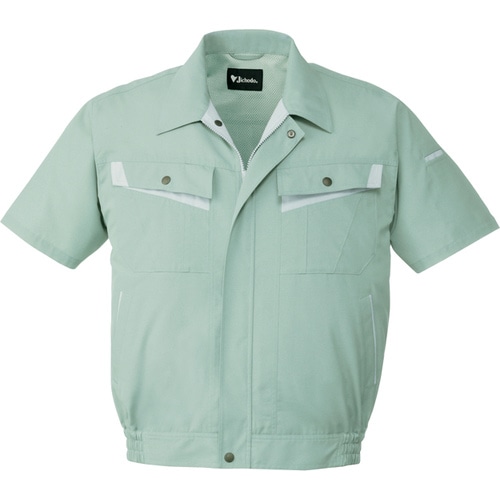 半袖ブルゾン 86010 ア−スグリ−ン EL