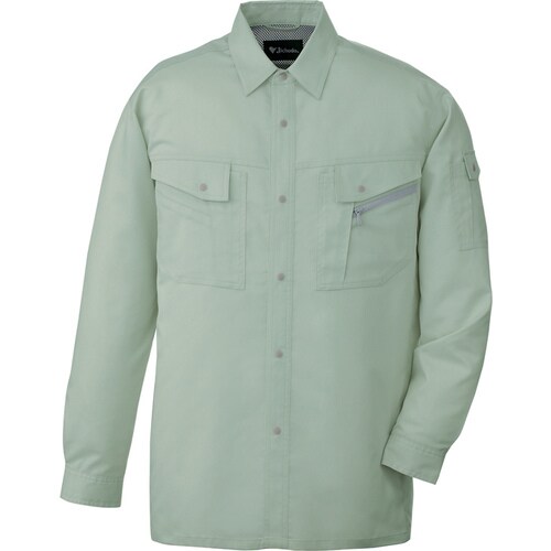 長袖シャツ 85704 ア−スグリ−ン 5L