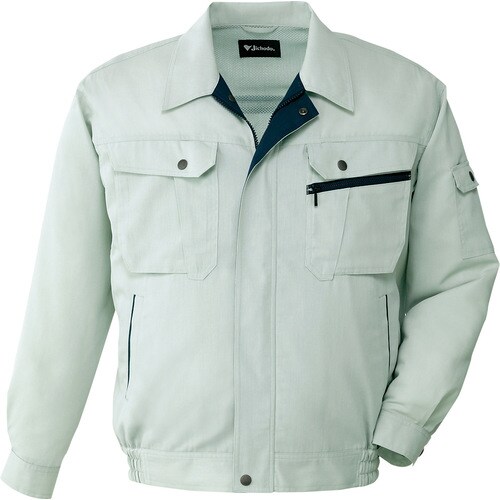 長袖ブルゾン 86200 ア−スグリ−ン 4L