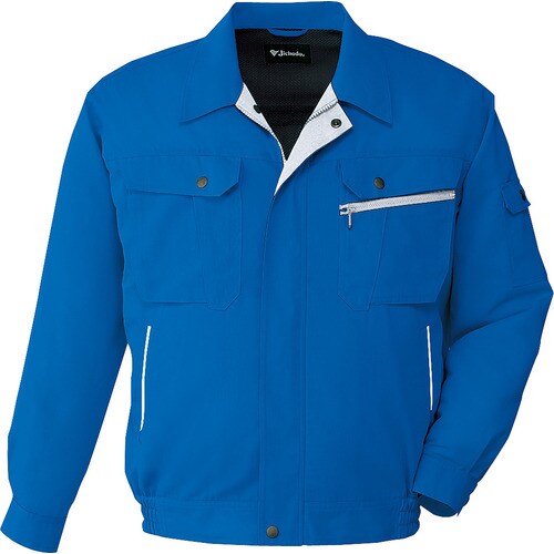 長袖ブルゾン 86200 ロイヤルブル− L