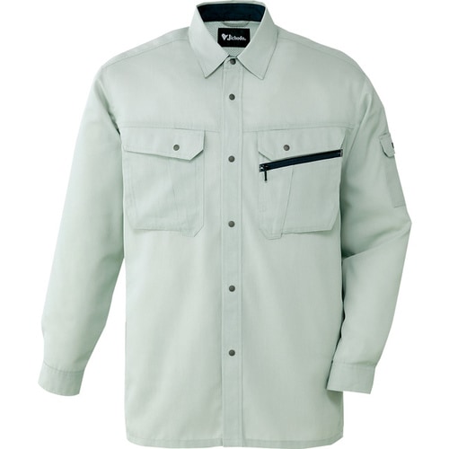 長袖シャツ 86204 ア−スグリ−ン 4L