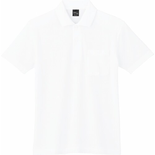 半袖ポロシャツ 85854 ホワイト 4L