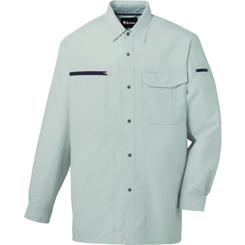 長袖シャツ 86304 ア−スグリ−ン M