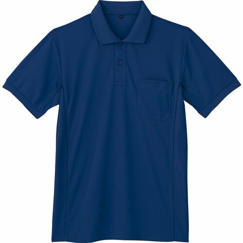 半袖ポロシャツ 85894 ネ−ビ− EL