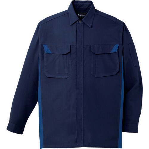 長袖シャツ 86404 ネ−ビ− S