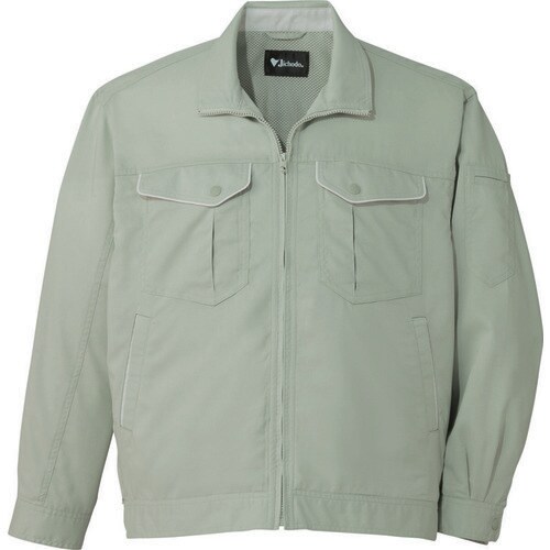 長袖ジャンパー 86600 ア−スグリ−ン LL