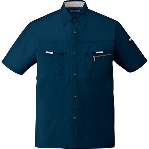 半袖シャツ 85914 ネ−ビ− 4L