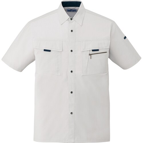 半袖シャツ 85914 シルバ− EL