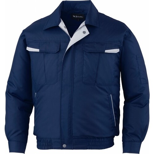 空調服長袖ブルゾン 87010 ネ−ビ− 5L