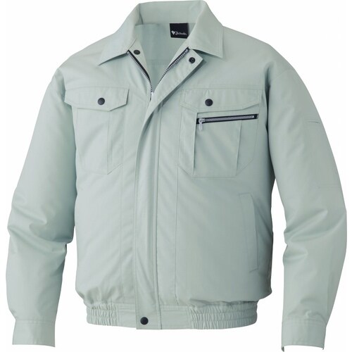 空調服長袖ブルゾン 87040 Eグリ−ン L