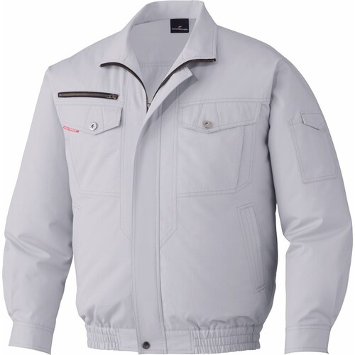 空調服長袖ブルゾン 87050 SVグレ− LL