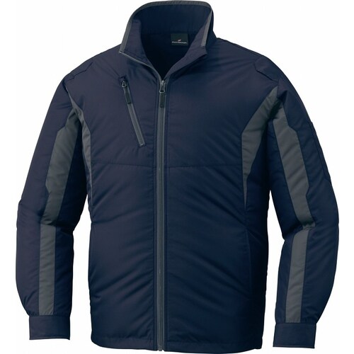 空調服長袖ジャケッ 87060 ネ−ビ− 5L