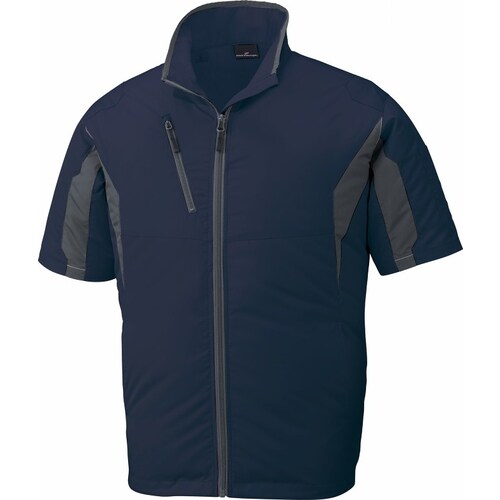 空調服半袖ジャケッ 87070 ネ−ビ− 4L