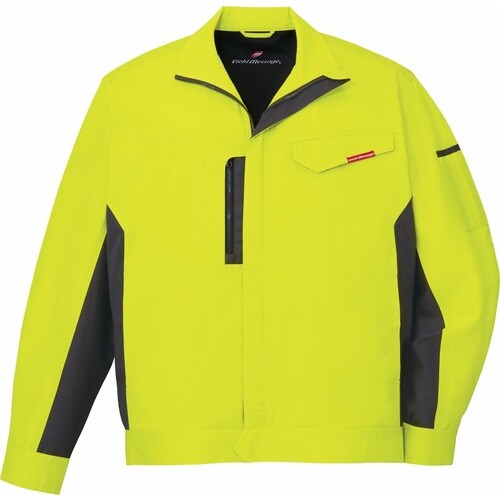 長袖ジャンパー 87100 ライトグリ−ン L