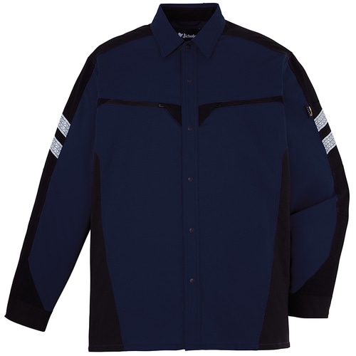 長袖シャツ 87304 ネ−ビ− EL