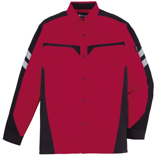 長袖シャツ 87304 レツド L
