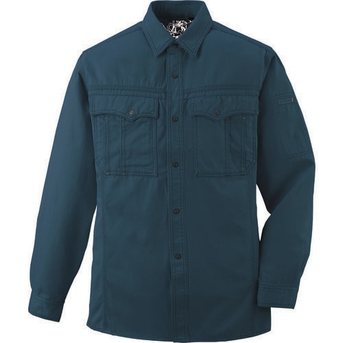 長袖シャツ 90204 ネ−ビ− EL