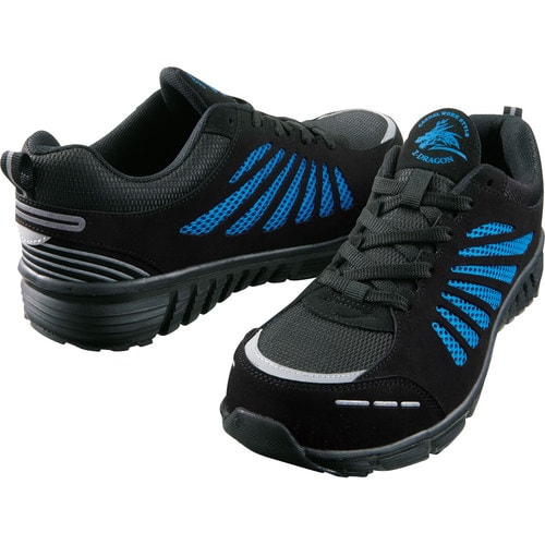 Sシューズ S4161 ブラツクXブル− 23