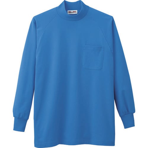 長袖ハイネック 94094 ブル− EL