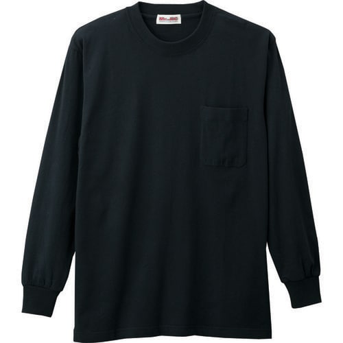 長袖Tシャツ 95004 ブラツク L