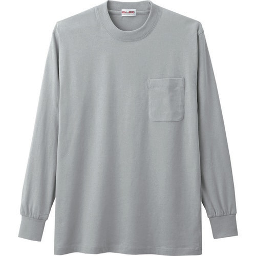 長袖Tシャツ 95004 ダ−クグレ− M