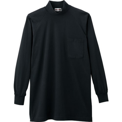 長袖ハイネック 95024 ブラツク M