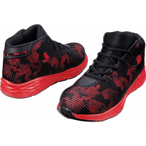 Sシューズ S5193 レツドカモフラ 27