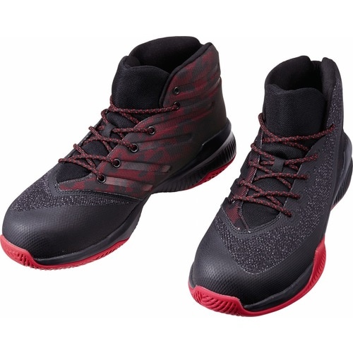 Sシューズ S6183 レツドカモフラ 26