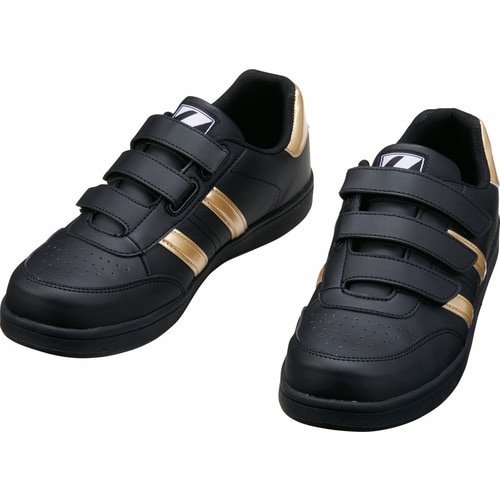 Sシューズ S3172−1 黒X金 22.5