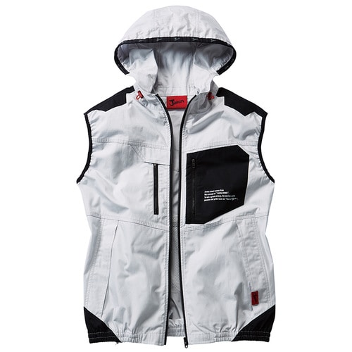 空調服ベスト 54110 シルバ− 5L