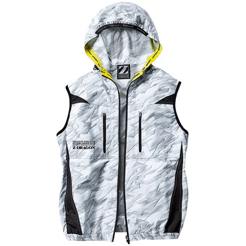 空調服ベスト 74240 シルバ−カモフラ 4L